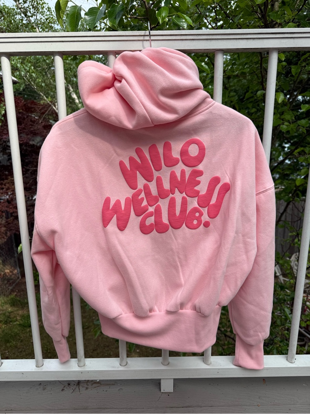 NWT WILO The Label Pink Hoodie - The Wellness Club